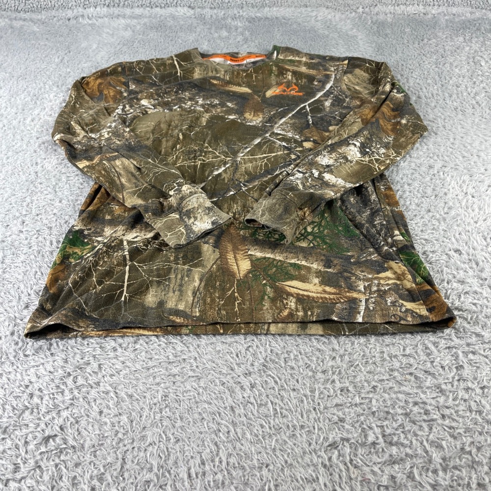 Realtree Camo Scent Control Long Sleeve Shirt Men's Size S/P